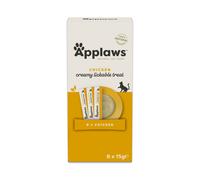 APPLAWS Cat Multipack friandises à lécher saveur poulet pour chat 32×15 g