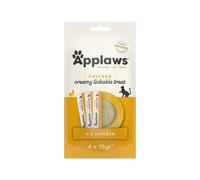 APPLAWS Cat Multipack friandises crémeuses à lécher au poulet pour chat 4×15 g