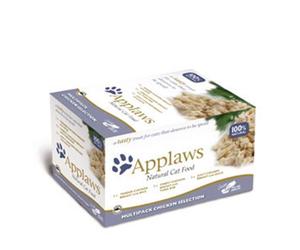 Applaws Cat Pots Nourriture humide Multipack avec poulet Selection 8 x 60g