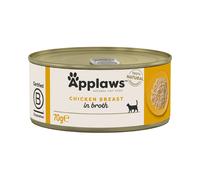 APPLAWS Cat Tin Adult - Blanc de poulet en bouillon - 70 g