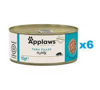 APPLAWS Cat Tin - Filet de thon en gelée - 6x70g