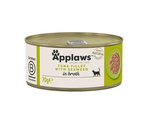 APPLAWS Cat Tin - Filet de thon et algues en bouillon - 70 g
