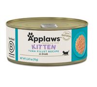 APPLAWS Cat Tin Kitten Tuna - Nourriture humide de thon pour chatons - 70 g