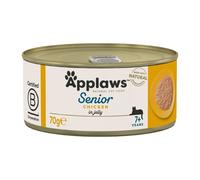 APPLAWS Cat Tin Senior - Nourriture humide de Poulet pour chats séniors - 70 g