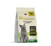 Applaws Complete Natural Grain Free Chicken Flavour Dry Cat Food for Senior Cats - sac de 2 kg