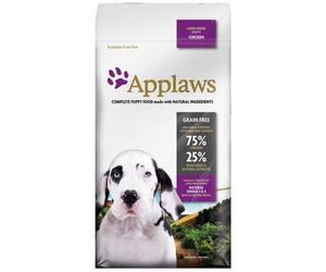 APPLAWS Dog Dry Puppy - Poulet sans céréales pour chiots de grandes races - 2 kg