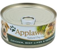 Applaws Dog nourriture humide boîte poulet, foie de bœuf & légumes 156 g (quantité : 12 par unité de