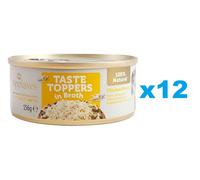 APPLAWS Dog Tin Taste Toppers - Blanc de poulet en bouillon - 12x156 g