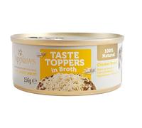 APPLAWS Dog Tin Taste Toppers - Blanc de poulet en bouillon - 156 g