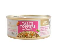 APPLAWS Don Tin Taste Toppers - Poitrine de poulet, saumon, potiron en bouillon - 156 g