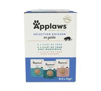 Applaws - Selection Fish Multipack - sachets de poissons en gelée pour chats - 12 x 70 g