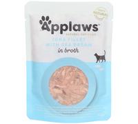 Applaws Sachets Thon et dorade de mer en bouillon – 12 x 70 g