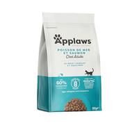 Applaws Nourriture sèche naturelle complète pour chat 350 g Adulte Poisson de mer au saumon