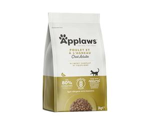 Applaws Nourriture Sèche Naturelle Sans Grains et Complète au Poulet pour Chats Séniors - Sac Refermable de 400g