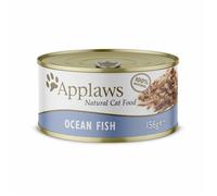 Applaws Pâtée pour Chat Poisson de mer 156 g - Maquereau & Thon, sans additifs