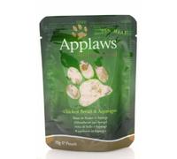 Applaws Pochettes pour Chat Poitrine de Poulet et Asperges 12 x 70 g 840 g