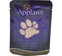 Applaws Sachet fraîcheur Poitrine de poulet & riz sauvage 70g
