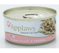Lot Applaws 24 x 156 g - filet de thon, crevettes