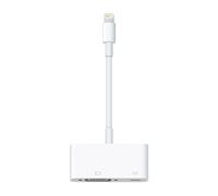 Apple Adaptateur Lightning vers VGA Multiport Blanc Blanc