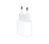 Apple Adaptateur Secteur USB-C 20W Blanc (MHJE3ZM/A) - Chargeur Universel Secteur Intérieur, 1 Port USB-C, Compatibilité iPhone/iPad, Fiche EU