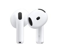 Apple AirPods 4, écouteurs sans fil Bluetooth, résistants à la transpiration et à l'eau, boîtier de charge USB-C, puce H2