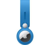 Apple Airtag Sleeve Silicone Loop Case - Capri Blue