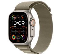 Apple Alpine Loop Band Watch Series 1-10 / SE / Ultra (2) 42/44/45/46/49 mm Taille S Olive Vert