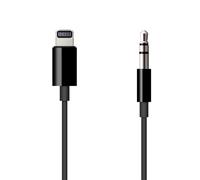 Apple MR2C2ZM/A câble audio 1,2 m 3,5mm Lightning Noir