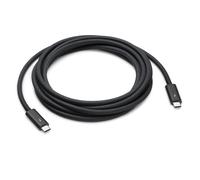 Apple Apple Câble Thunderbolt 4 Pro d'origine 3 mètre Noir Noir