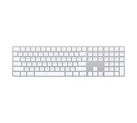 Apple Apple Magic Keyboard avec pavé numérique Clavier sans fil QWERTY / US Blanc Blanc