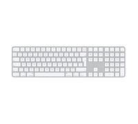 Apple Apple Magic Keyboard avec pavé numérique et Touch ID Clavier sans fil QWERTY / INT Blanc Blanc