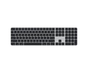 Apple Apple Magic Keyboard avec pavé numérique et Touch ID Clavier sans fil QWERTY / US Noir Noir