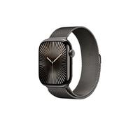 Apple Watch Series 10 OLED 46 mm Numérique 416 x 496 pixels Écran tactile 4G Gris Wifi GPS (satellite)