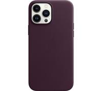 Apple Backcover en cuir MagSafe pour Apple iPhone 13 Pro Max - Dark Cherry
