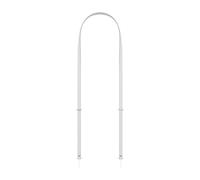 Accessoire pour téléphone mobile Apple Bandoulière - Gris clair