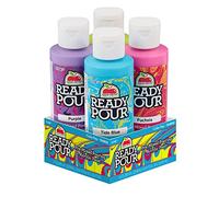 Apple Barrel Color Pop 13480E Lot de 4 peintures fluides prêtes à l'emploi parfaites pour les projets de bricolage et d'artisanat