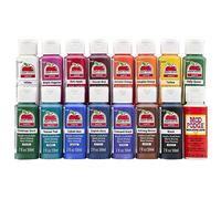 Apple Barrel Kit de couleurs automnales, lot de 16 pièces comprenant 15 peintures acryliques et 1 brillant Mod Podge, 96426