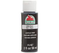 Apple Barrel - Peinture acrylique de 60 ml, 20504, noir