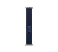 Apple Trail Loop - Boucle Pour Montre Intelligente - 49 Mm, Finition Titane Naturel - Taille M/L - Bleu
