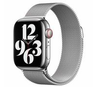 Apple Bracelet à boucle Milanais pour Watch | 38/40/41/42 mm Silver Argent