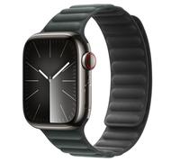 Apple Bracelet à maillons magnétique FineWoven pour Watch | 38/40/41/42 mm Taille M/L Evergreen Vert