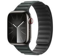 Apple Bracelet à maillons magnétique FineWoven pour Watch | 38/40/41/42 mm Taille S/M Evergreen Vert