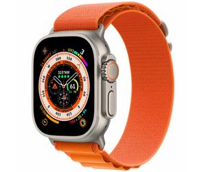 Apple Bracelet Alpine Loop Watch | 44/45/46/49 mm Taille S Orange Orange