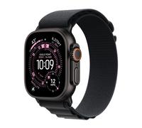 Apple Bracelet Alpine Loop Watch Series 1 11 / SE / Ultra (44/45/46/49 mm) Taille L Black / Natural Titanium Noir