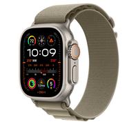 Apple Bracelet Alpine Loop Watch Series 1 11 / SE / Ultra (44/45/46/49 mm) Taille L Olive Vert