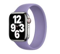 Apple Bracelet Boucle unique en Silicone pour Watch | 44/45/46/49 mm Taille 10 English Lavender Lilas