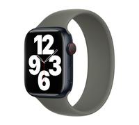 Bracelet Boucle unique en Silicone pour Apple Watch | 38/40/41/42 mm - Taille 2 - Olive