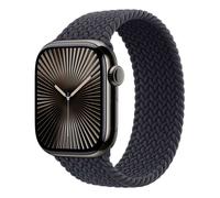 Bracelet Boucle unique tressée pour l'Apple Watch | 44/45/46/49 mm - Taille 1 - Midnight