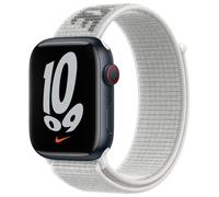 Apple Bracelet Nike Sport Loop pour Watch | 38/40/41/42 mm Black And White Blanc