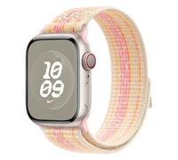 Apple Bracelet Nike Sport Loop Watch | 38/40/41/42 mm Starlight et Pink Multicolore